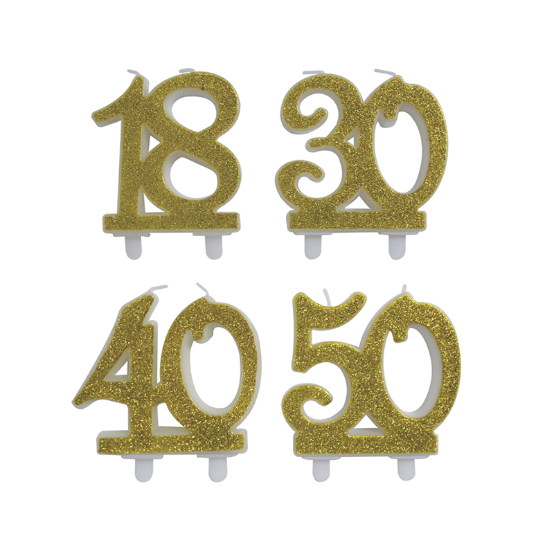 Gold powder double number na kandila
