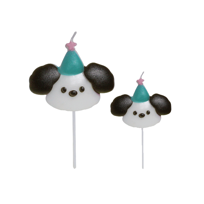 Ins style puppy candle