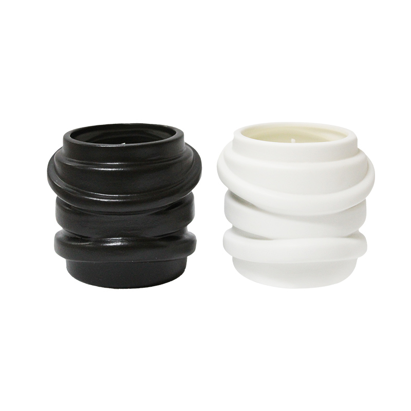 Hindi regular na matte aromatherapy cup candle