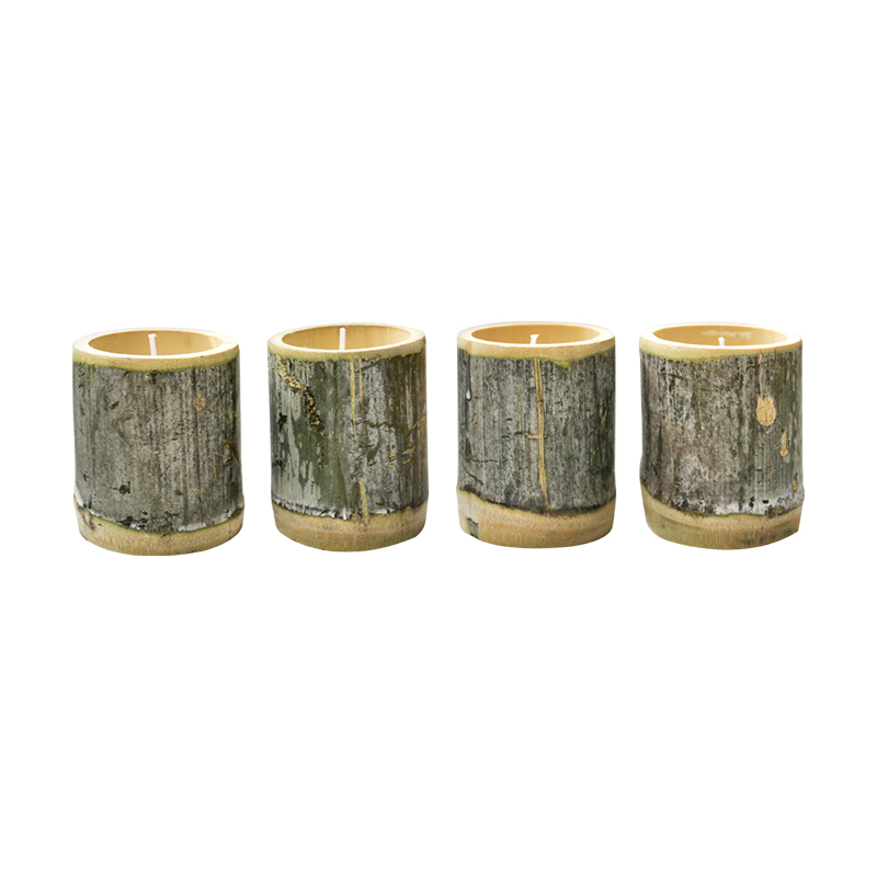 Orihinal na kawayang aromatherapy cup candle