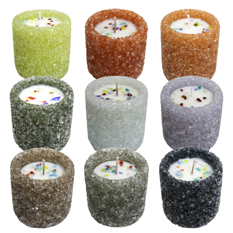 Durog na Crystal Candle